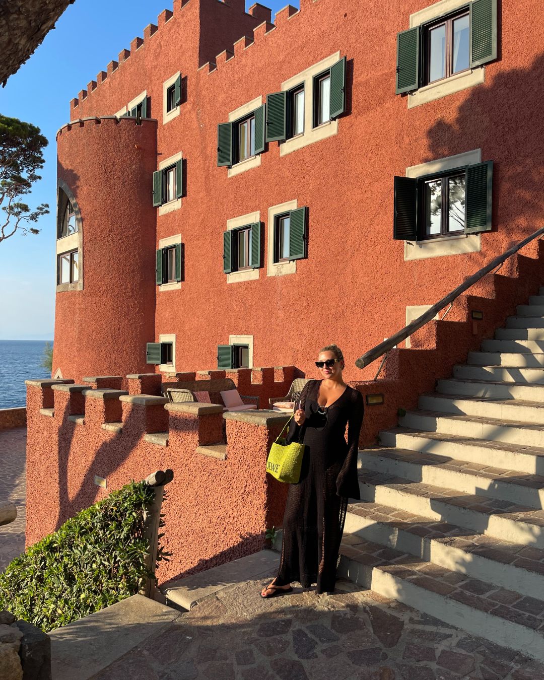clementina jackson wears monday swimwear montego dress