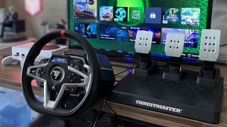 Thrustmaster racing wheel