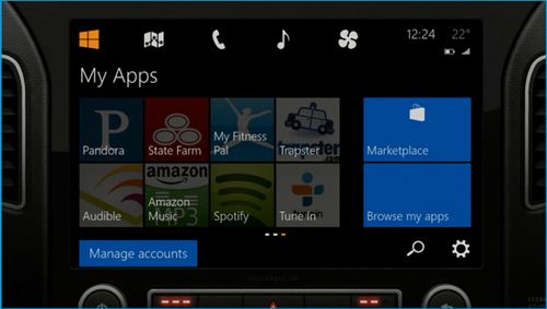 Microsoft announces new in-car Windows 