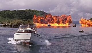 The boat chase at the conclusion of From Russia With Love