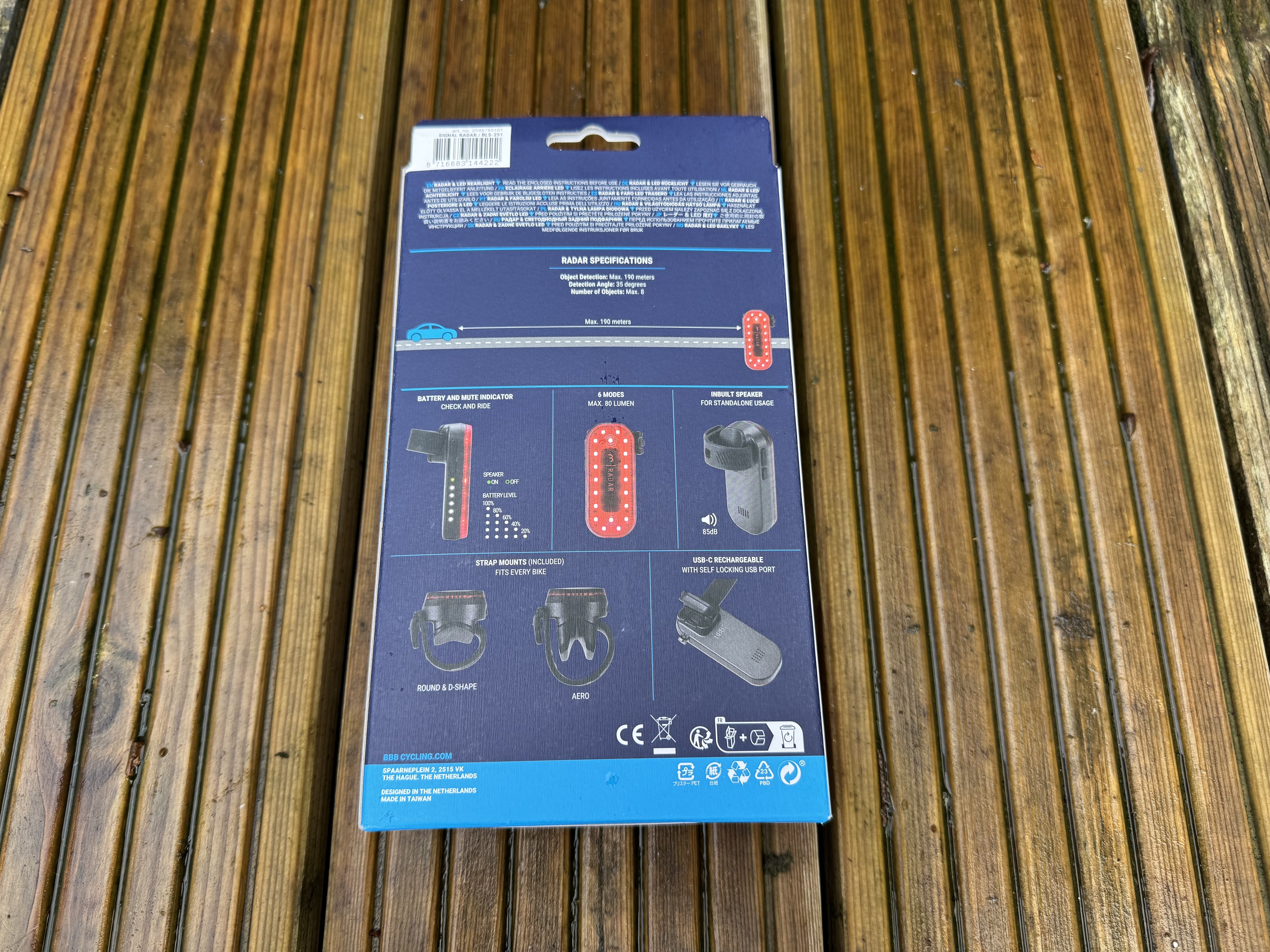 BBB Signal Radar light