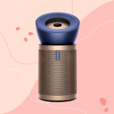 Dyson Purifier Big+Quiet Formaldehyde on a pink background