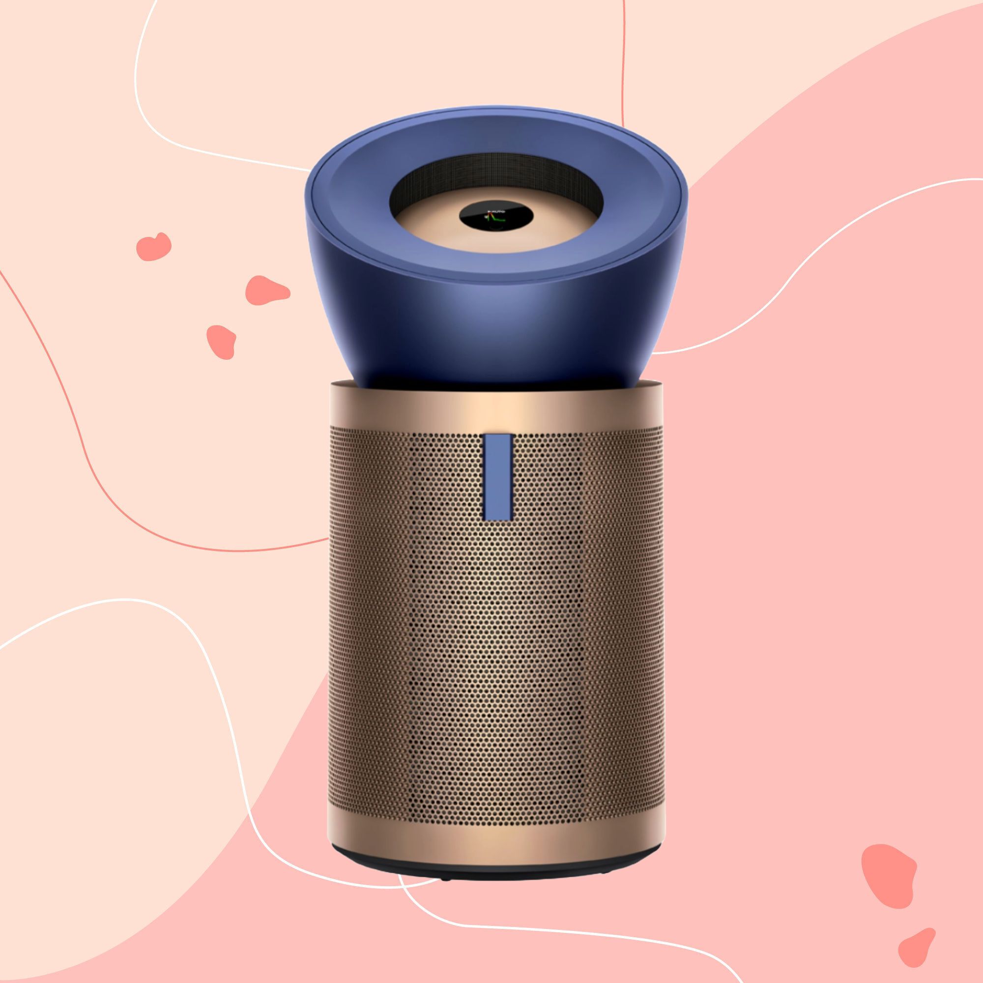 Dyson Purifier Big+Quiet Formaldehyde on a pink background