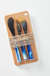 Ina Cheese Knives and Board Set | Currently $32