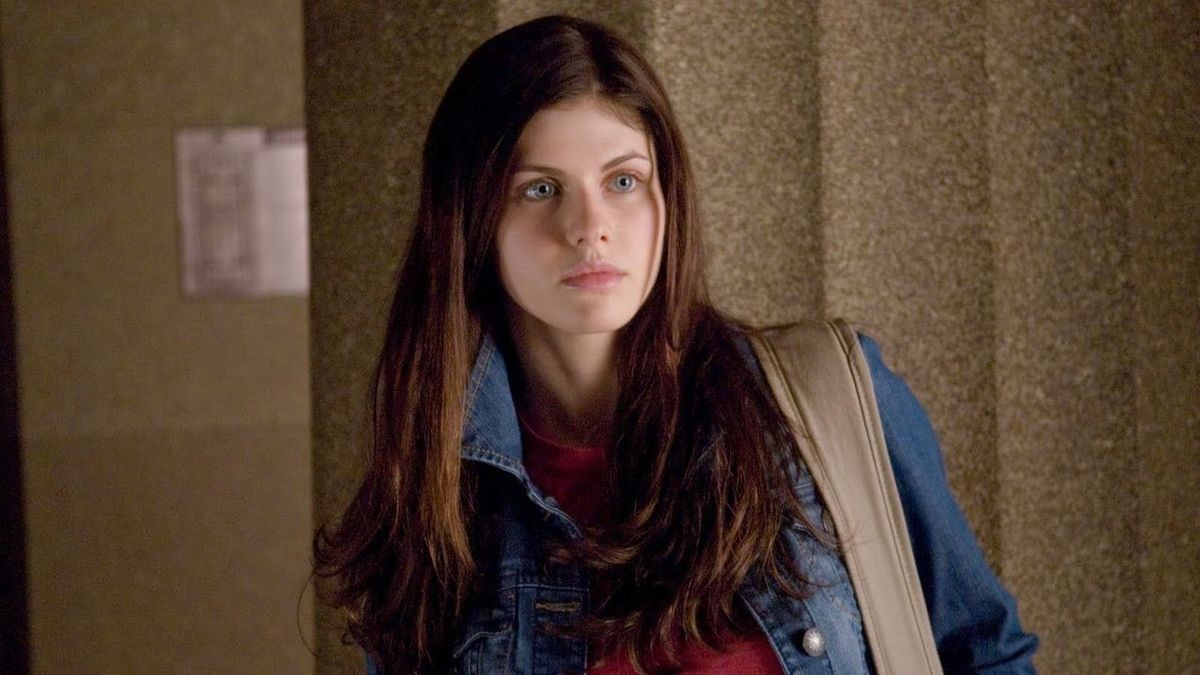 Alexandra Daddario as Annabeth in The Lightning Thief