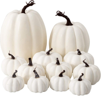 HBlife Assorted Sizes Artificial Pumpkins Decoration | £18.99 at Amazon