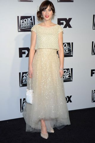 Zooey Deschanel At The Fox After-Party