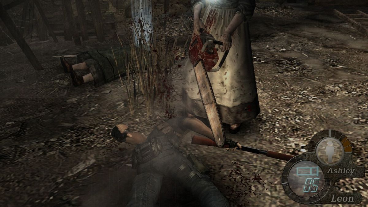 Resident Evil 4 Switch chainsaw