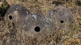 It's thought the jars were used in funeral ceremonies by people who lived in the region more than 2000 years ago, but no local peoples today claim they are relics of their ancestors.