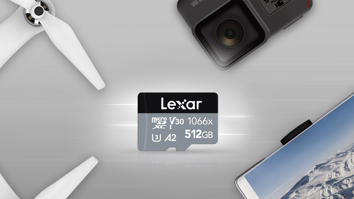 Lexar Professional 1066x microSD SILVER Series