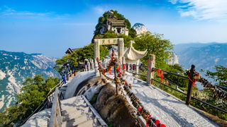 Temple at Mount Huashan