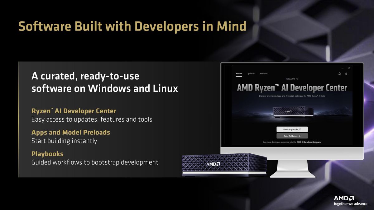 AMD press deck for Ryzen AI Max 400