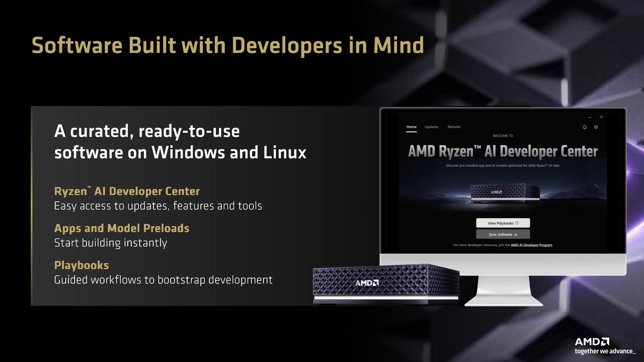 AMD press deck for Ryzen AI Max 400