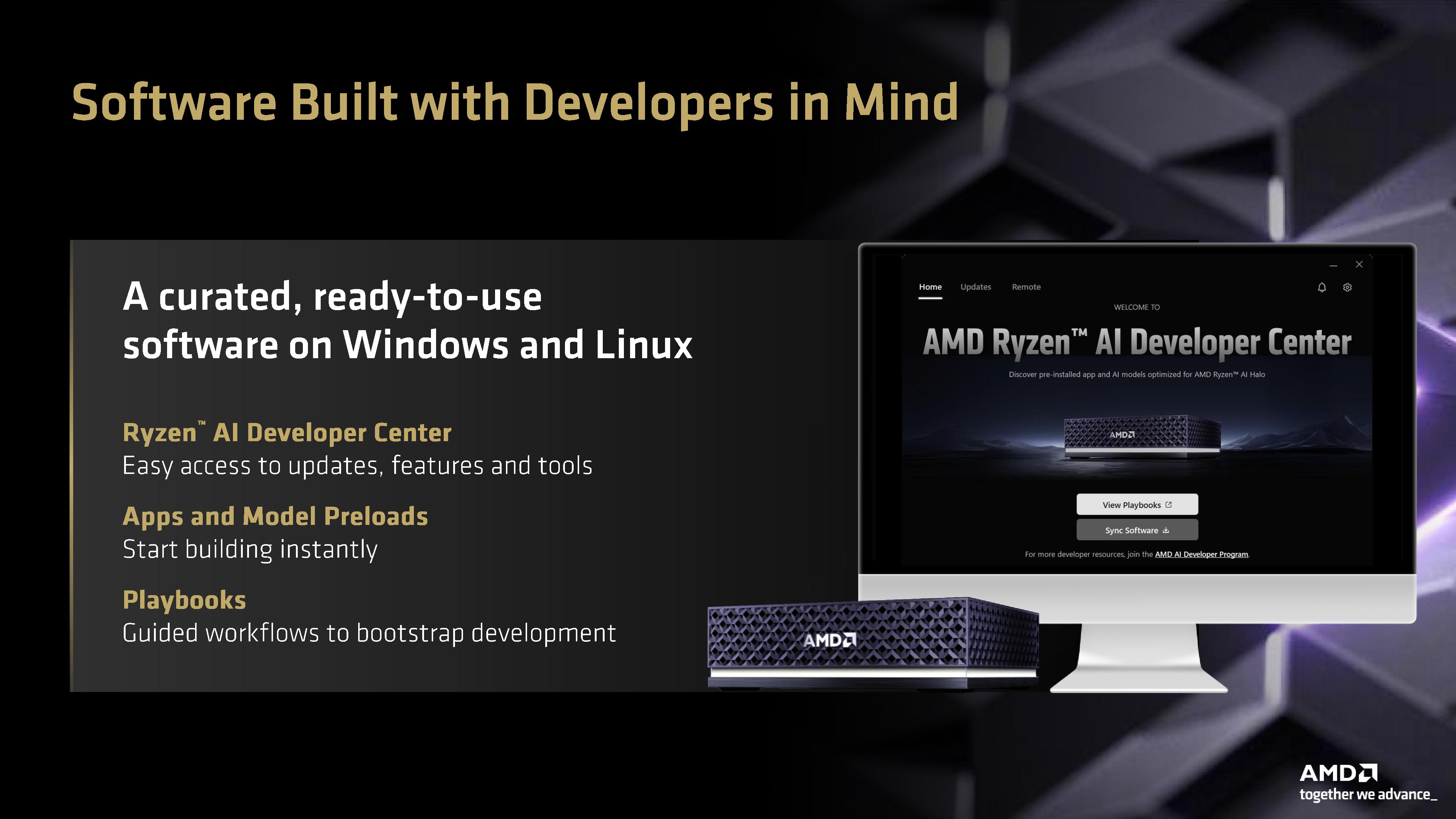 AMD press deck for Ryzen AI Max 400