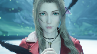 Aerith from Final Fantasy 7 Rebirth prays