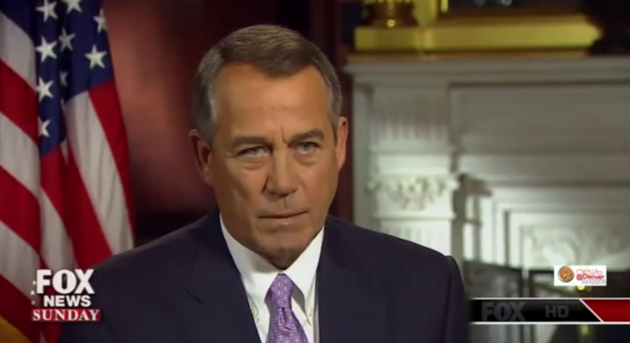 House Speaker John Boehner 