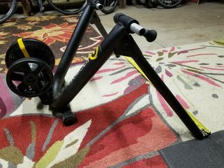 A Saris M2 on-wheel smart trainer for sale on eBay