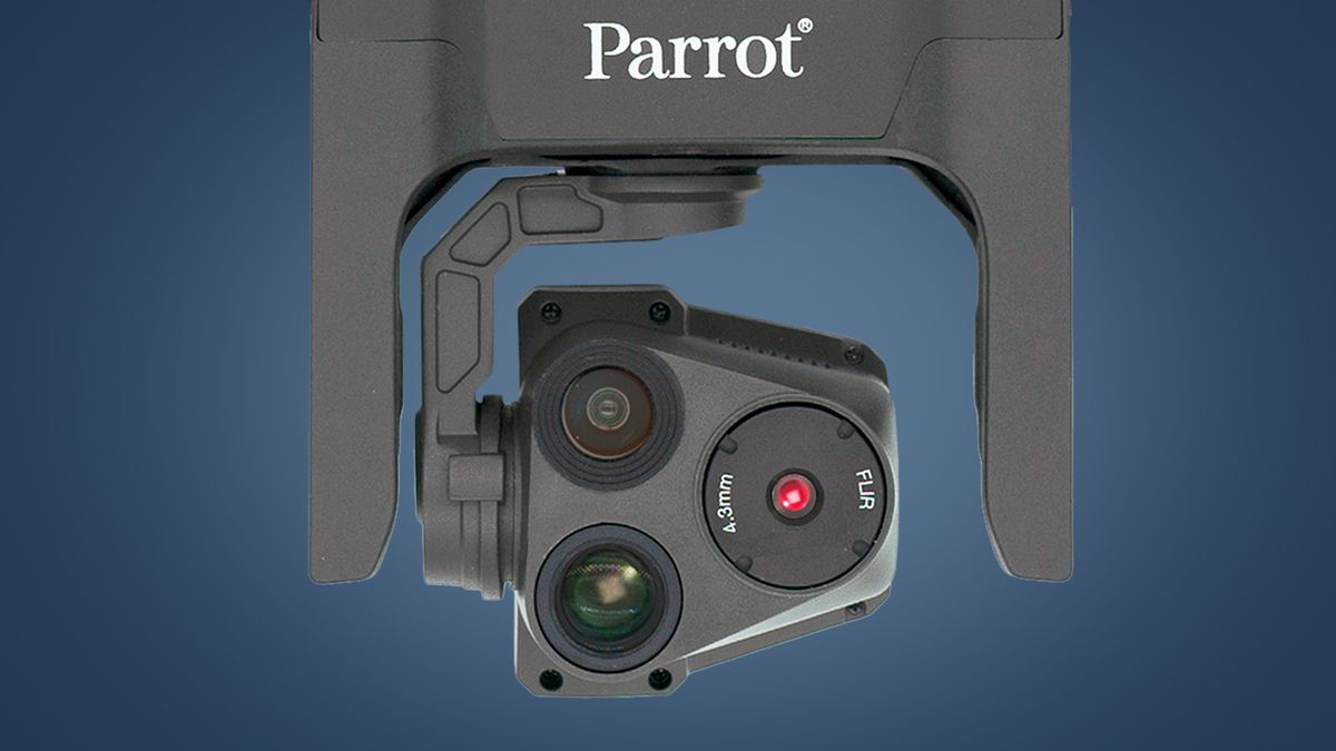 parrot anafi camera