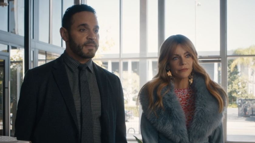 Karadec and Morgan standing together in High Potential Season 2