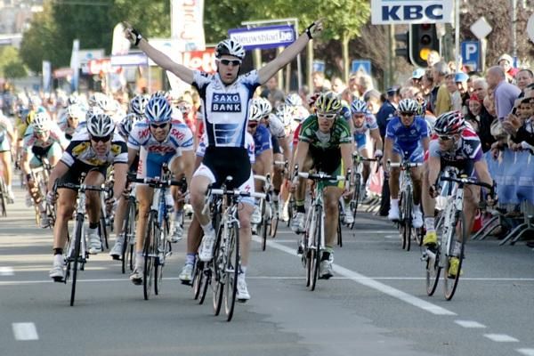 Winner Matthew Goss (Team Saxo Bank)