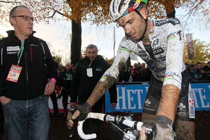 Niels Albert after the finish