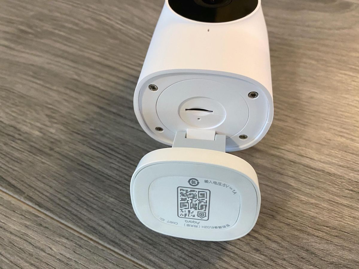 Aqara G2h Camera Review Sdcard