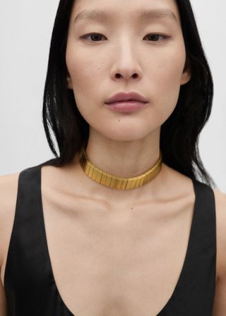 Choker With Link Strap - Women | Mango Usa