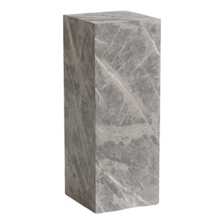 A square marble pedestal from H&M