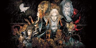 Castlevania: Symphony of the Night cast artwork