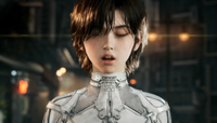 Stellar Blade Blood Rain trailer still.