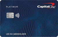 Capital One Platinum Secured Credit Card- Low Deposit Amount Available