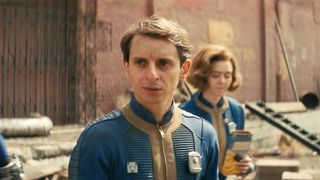 Norm looking worried in Fallout season 2 episode 4