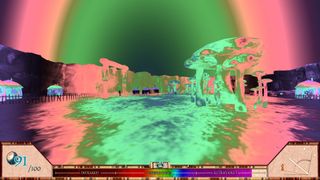 In the computer game "A Slower Speed of Light," players approach the speed of light as they collect more orbs.