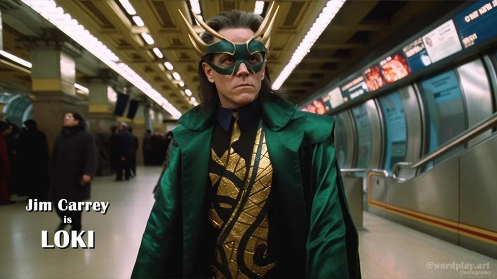 AI-generated scenes from the Avengers with 90s actors