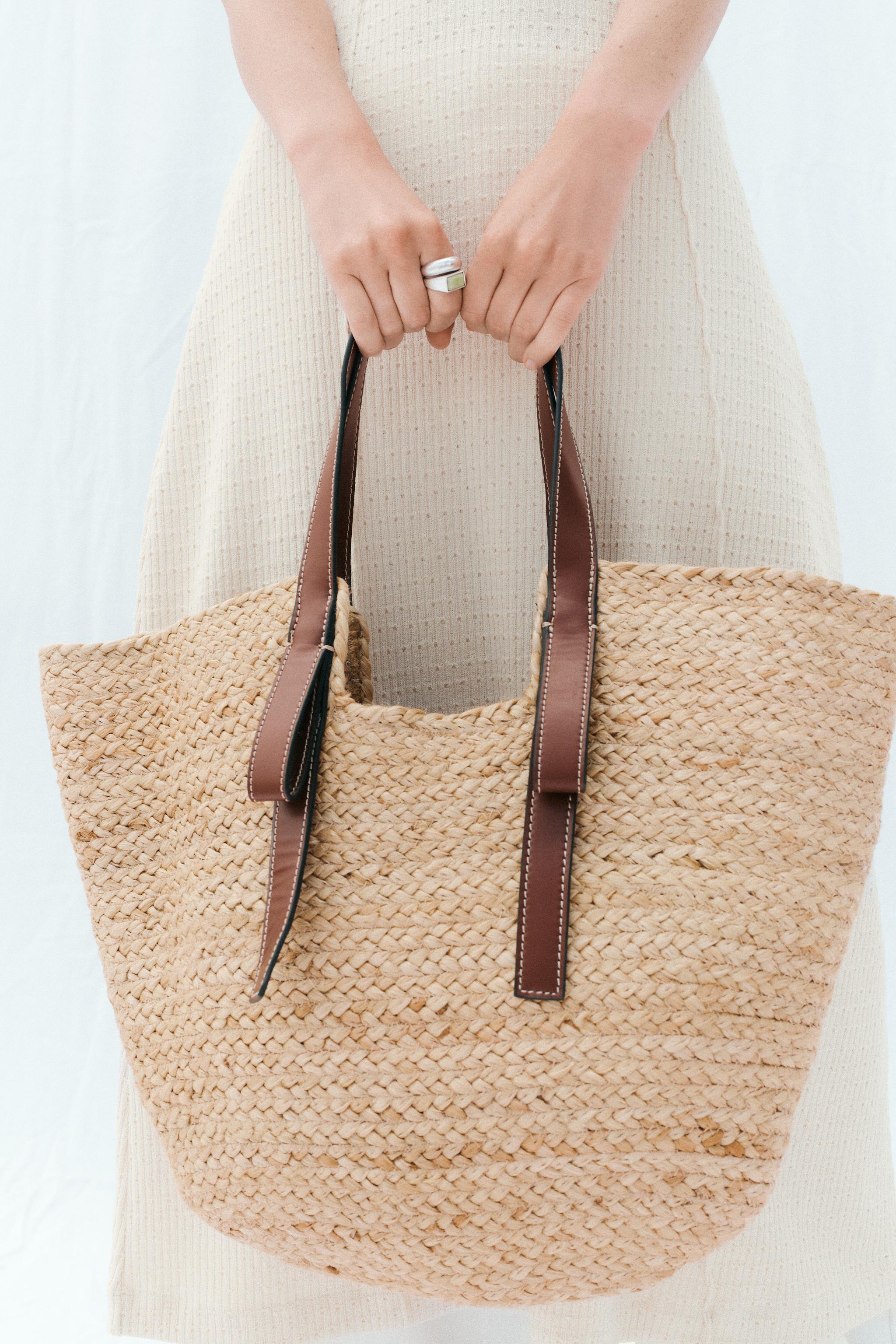 Woven Shopper Bag