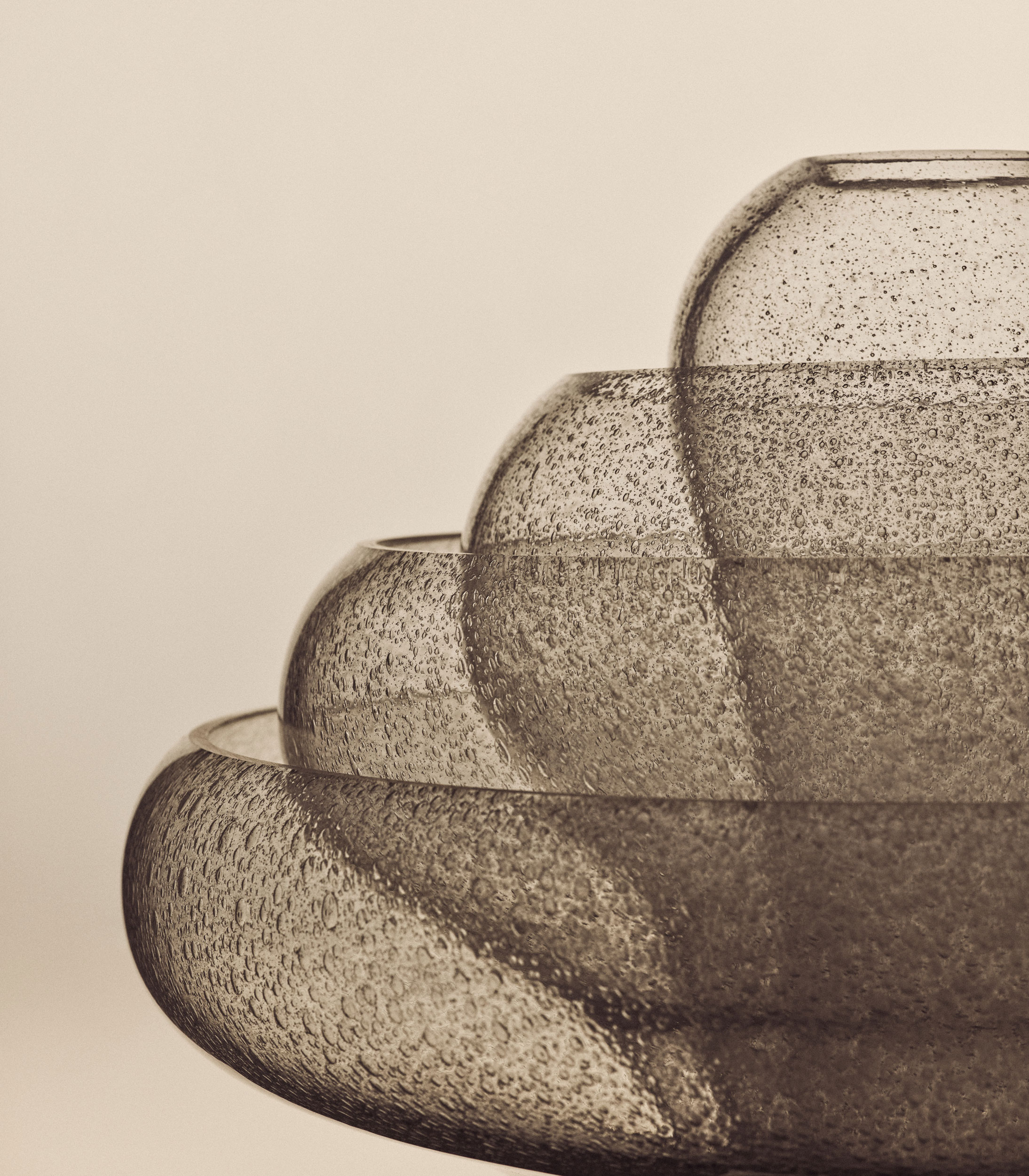glass lamp by Carlo Nason reissued by Gubi