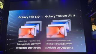 Samsung Galaxy Tab S10 Ultra and Galaxy Tab S10+ pre-order