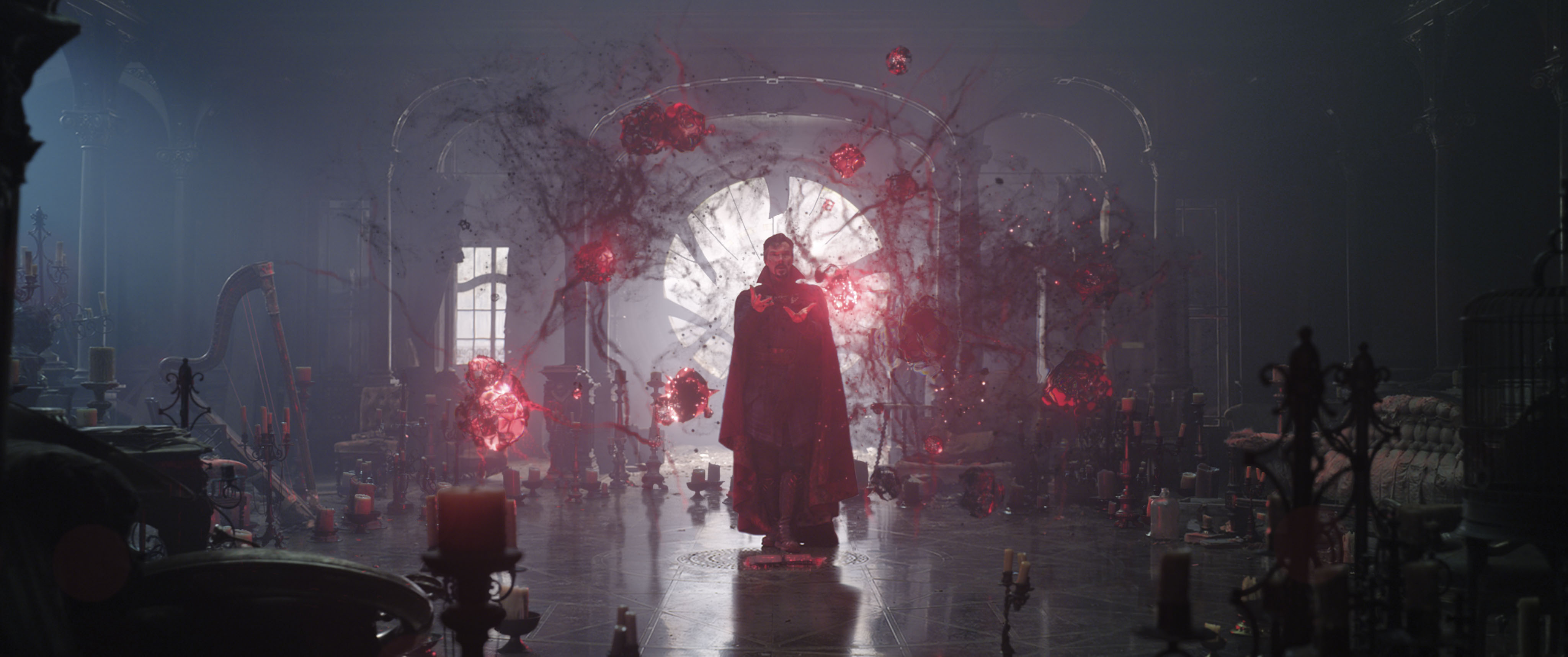 In Dr Strange in the Multiverse of Madness, the multiverse is breached by various magical spells and special abilities.