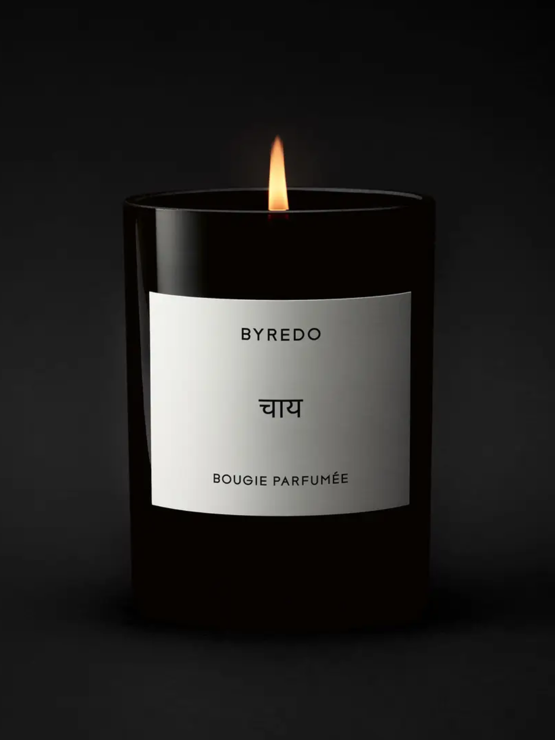 A chai-scented candle from Byredo