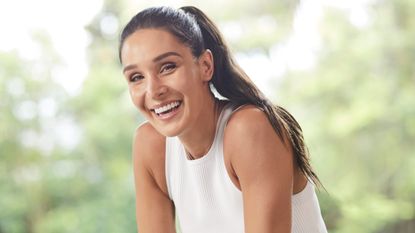 Low impact workout for beginners: A headshot of personal trainer Kayla Itsines