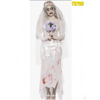 Dead Ghost Bride Costume: View at fancydress.com
