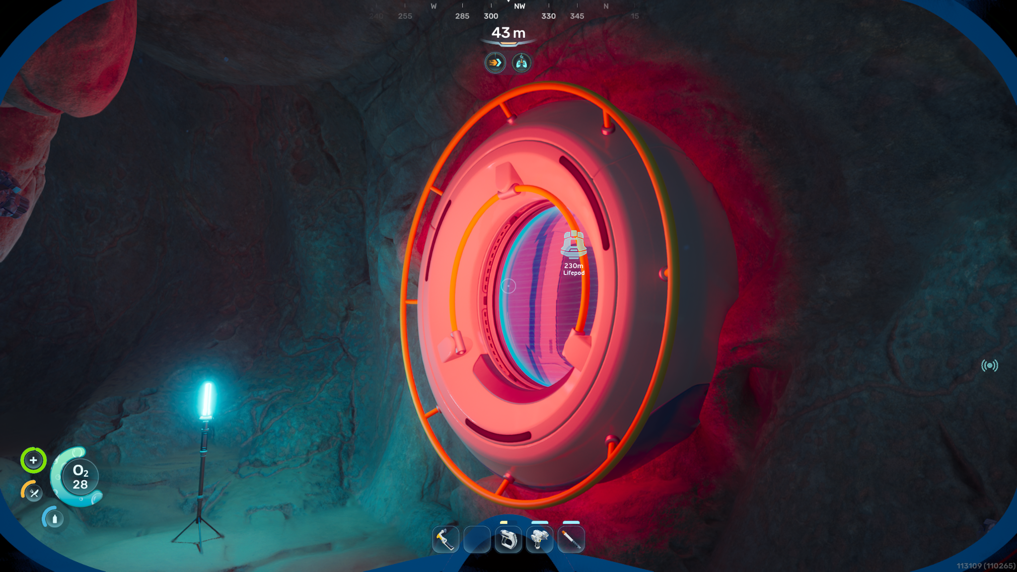 Screenshot of Subnautica 2 gameplay