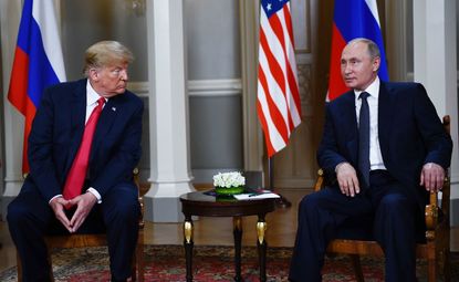 Trump and Putin Helsinki summit.