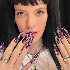 lily allen nail art 