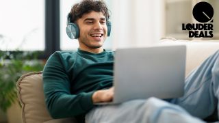 Man on laptop - used for Louder VPN deal