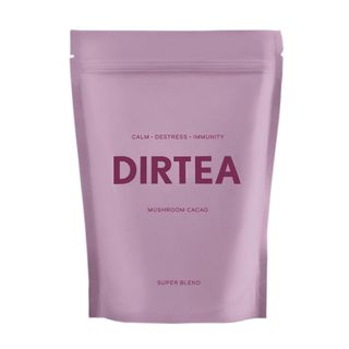 A product shot of one of the wellness trends of 2023, Dirtea