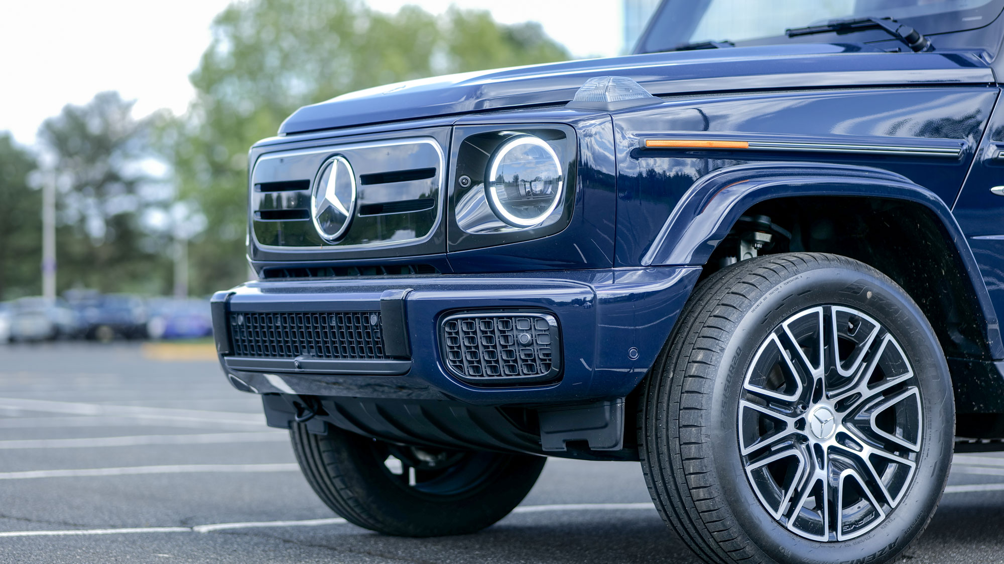 2025 Mercedes-Benz G 580 test drive.