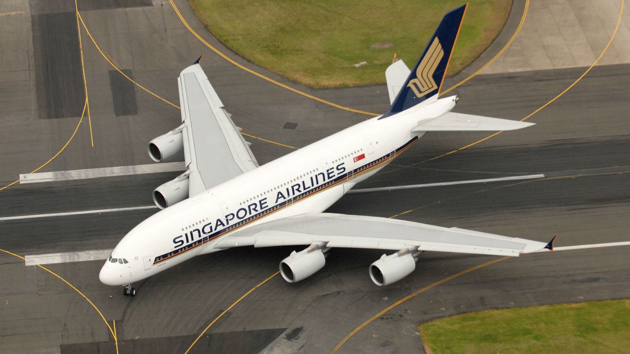 Singapore Airlines A380 Airbus 