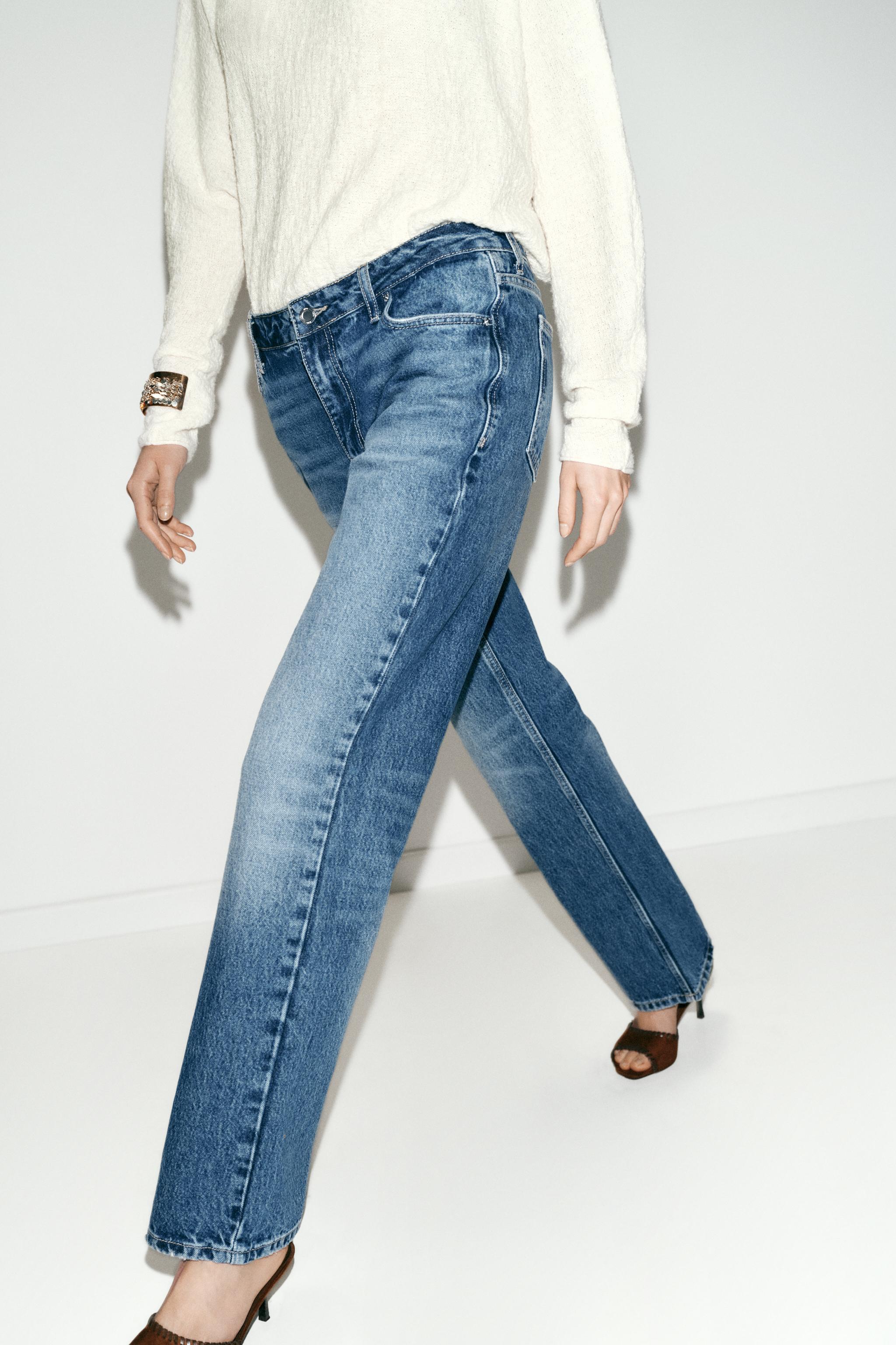 Z1975 Low Rise Straight Full Length Jeans