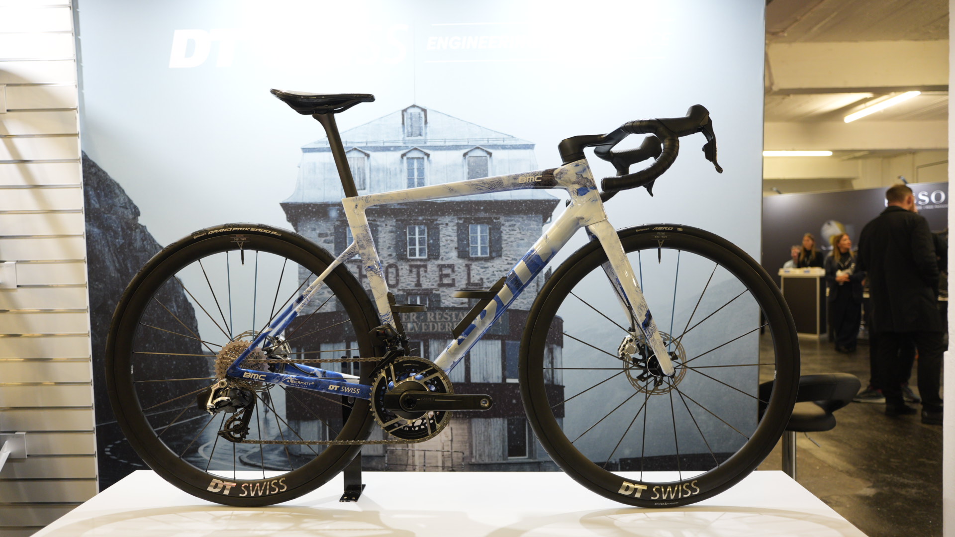 close up details of expensive bikes